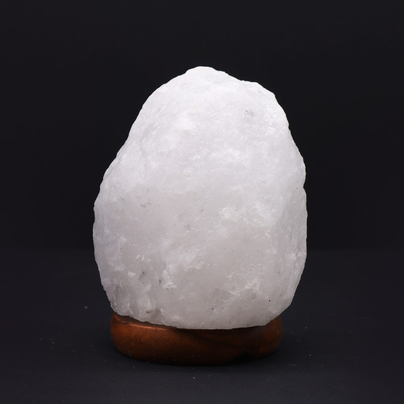 Himalayan Salt Lamp On Wooden Base 1.5-2kg