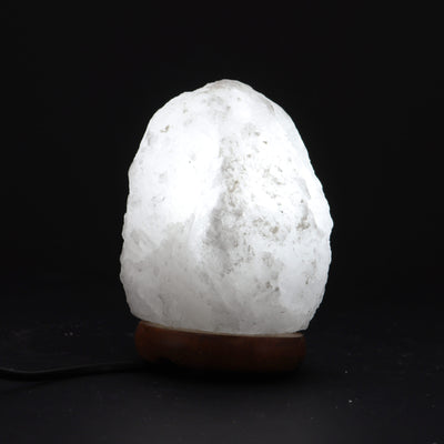 Himalayan Salt Lamp On Wooden Base 1.5-2kg