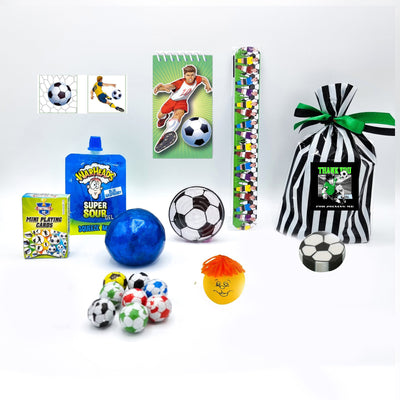 Pre Filled Luxury Children Football Birthday Party Goody Bas With Toys And Sweets For Boys And Girls, Party Favours.