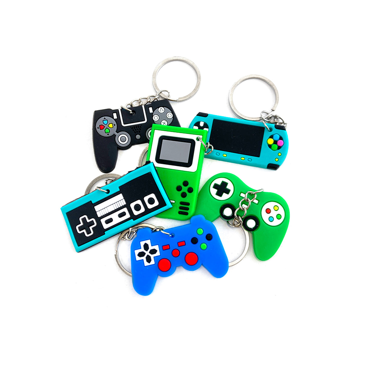 Boys Girls Neon Blue Pre Filled Birthday Gamer Party Goody Bags With Toys And Sweets, Favours, Gifts, Treats.