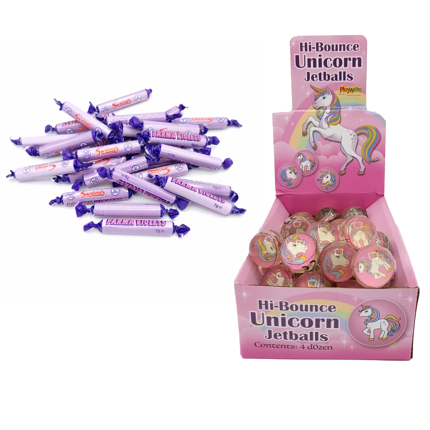 Pre Filled Birthday Unicorn Party Goody Bags With Toys And Sweets