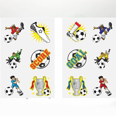 Boys Pre Filled Football Birthday Party Favours With Toys And Sweets.