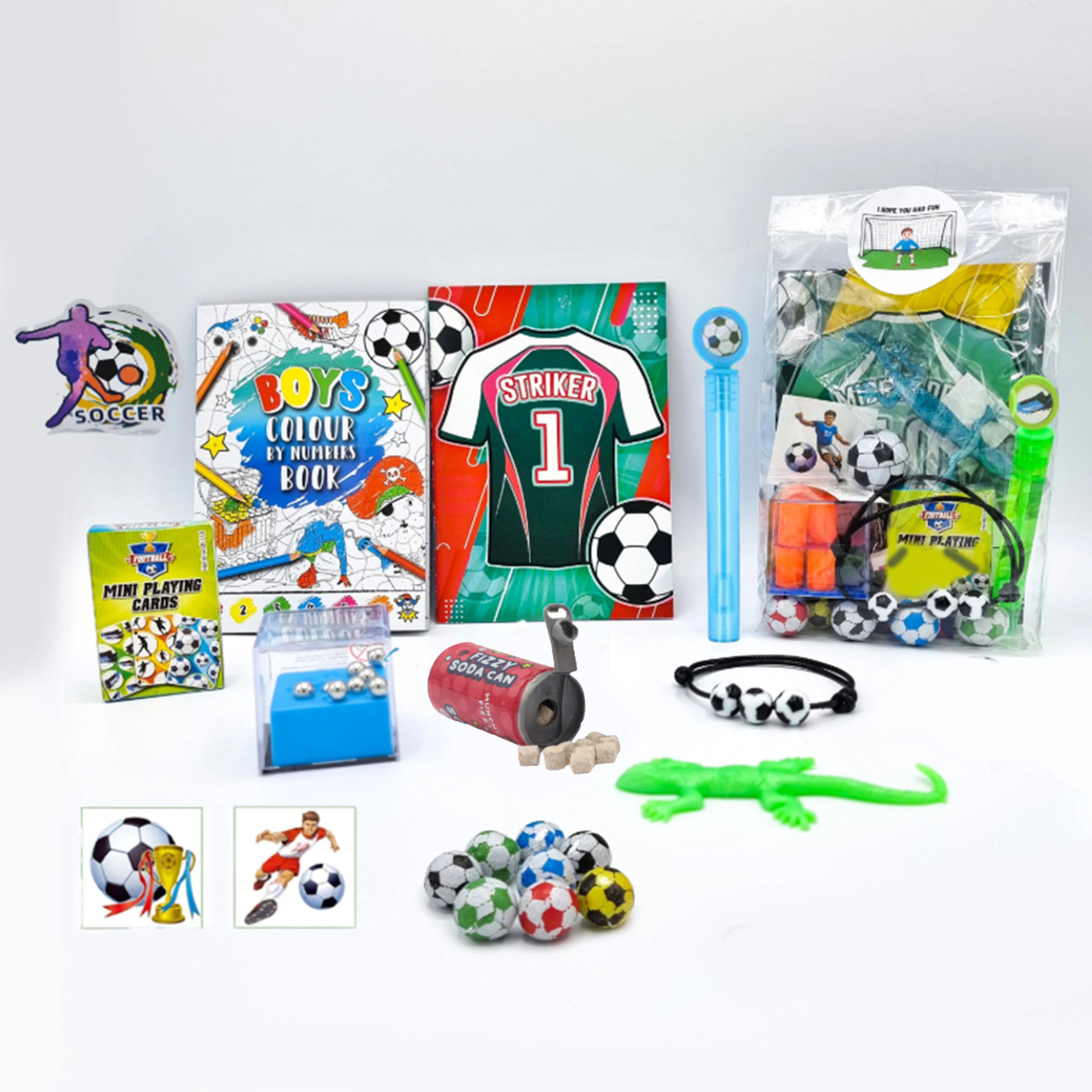 Children's Pre Filled Football Shirts Design Party Goody Bags, Party Favours With Toys And Sweets.