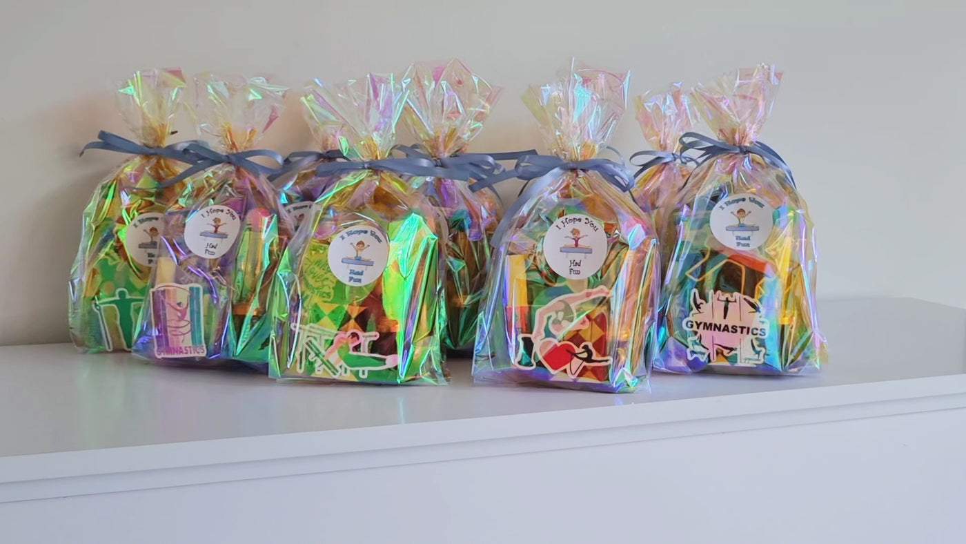 Pre Filled Gymnastic Birthday Party Goody Bags For Girls & Boys