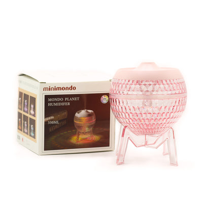 Pink Humidifier Mondo Planet USB Colour Change 