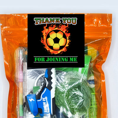 Boys Pre Filled Football Party Goody Bags With Sweets And Toys, Favours, Gifts, Treats, Giveaways.