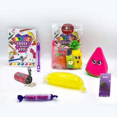 Exotic Hawaii Pre Filled Party Goody Bags With Toys And Candy, Party Favours.