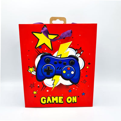 Set Of 6 Gamer Birthday Party Favours Treat Bags