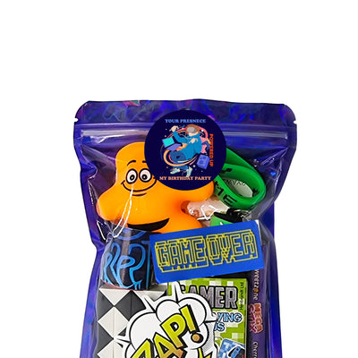 Pre Filled Boys Birthday Tech Gamer Party Goody Bags With Toys And Sweets, Party Favours For Kids.