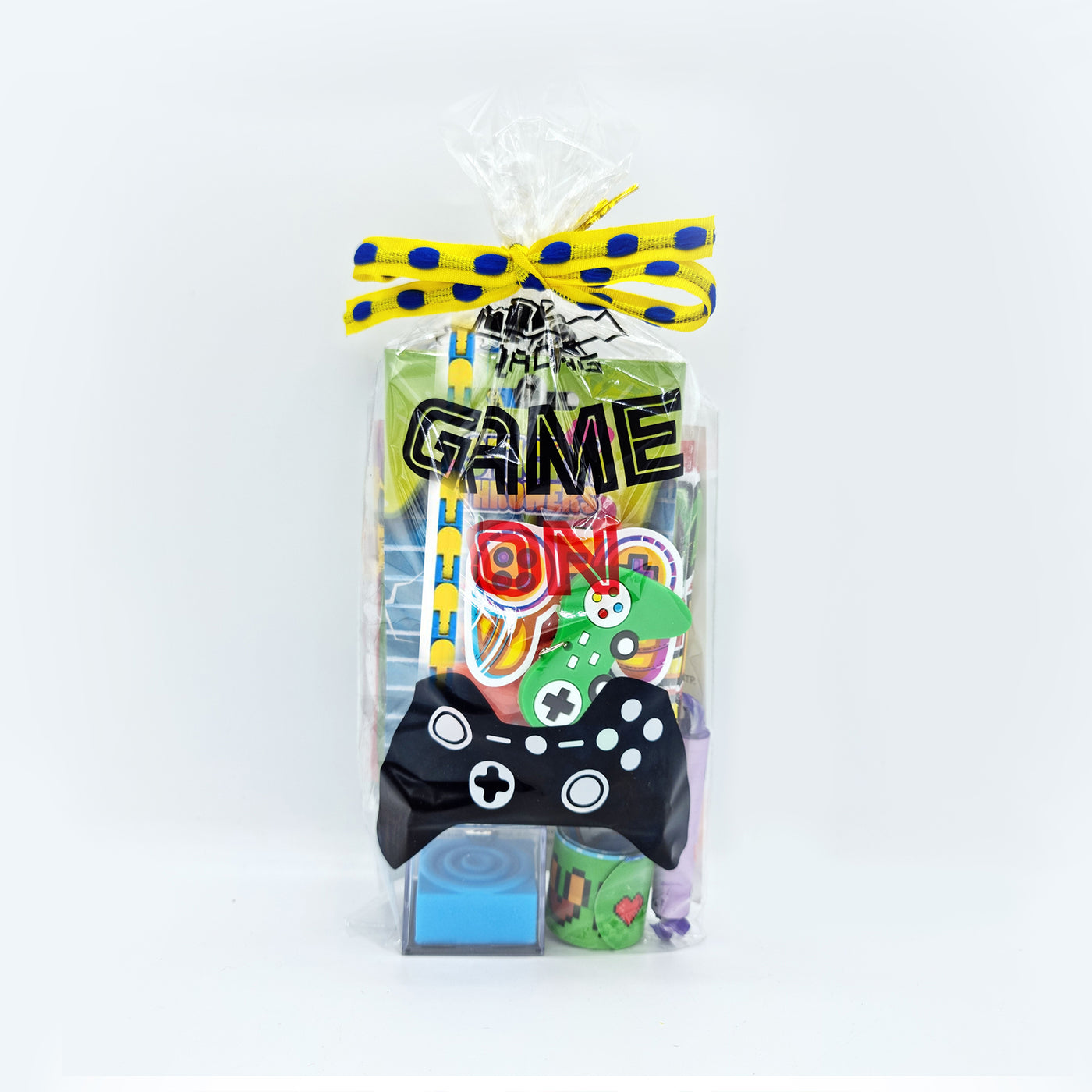 Pre Filled Birthday Gamer Party Goody Bags With Toys And Sweets, Party Favours For Boys And Girls.