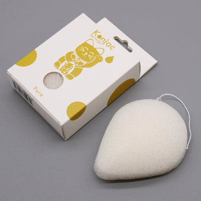 Teardrop Natural Konjac Sponge.