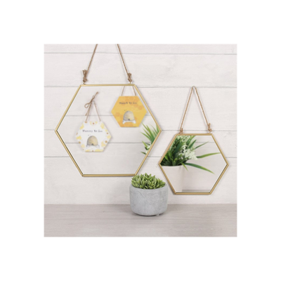 Large Gold Geometric Mirror