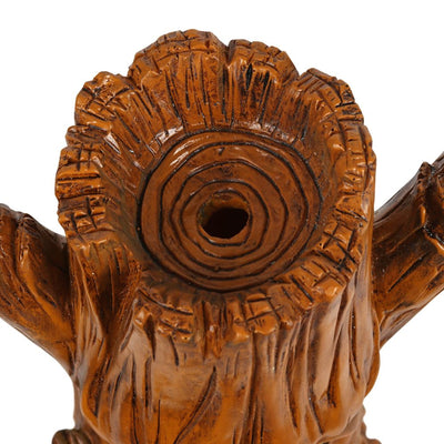 Large Tree Man Novelty Incense Cone Holder.