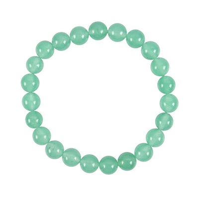 Women's Heart Chakra Green Aventurine Gemstone Bracelet.