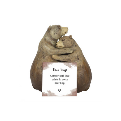 Bear Hug Couple Ornament