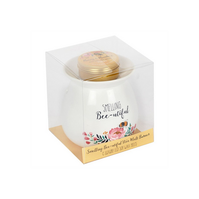 Large Smelling Bee-utiful Wax Melt Burner Gift Set