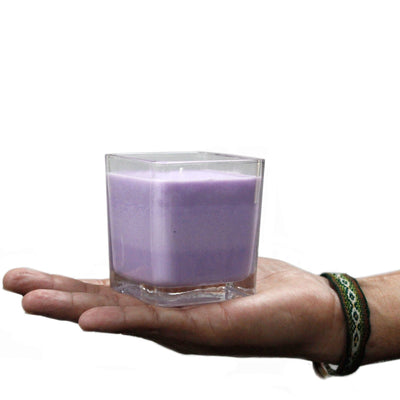 Soy Wax Scented Candle in Glass Jar- So Delicious.  These beautiful candles are made with pure soy wax and high-quality fragrance oils. Soy wax candles are a great eco-friendly alternative to paraffin candles. Soy candles burn evenly, so you won’t have any wax left on the sides of the jar. They disperse the fragrance beautifully and are better for the planet. Soy candles also burn 30-50% longer and do not contain the toxins that paraffin candles have. What’s not to love?